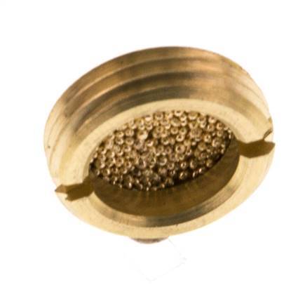 G3/8'' Gesinterd Brons Compact Zinkend Pneumatisch Geluiddemper [2 Stuks]