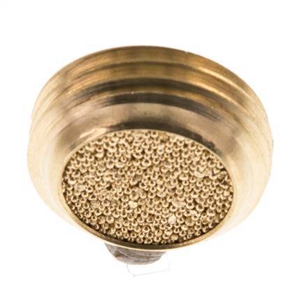 G1/2'' Gesinterd Brons Compact Zinkend Pneumatische Geluiddemper [2 Stuks]