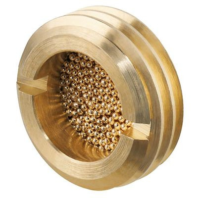 Aventics SI1 G1/8'' Sintered Bronze Sinking Pneumatic Muffler [2 Pieces]