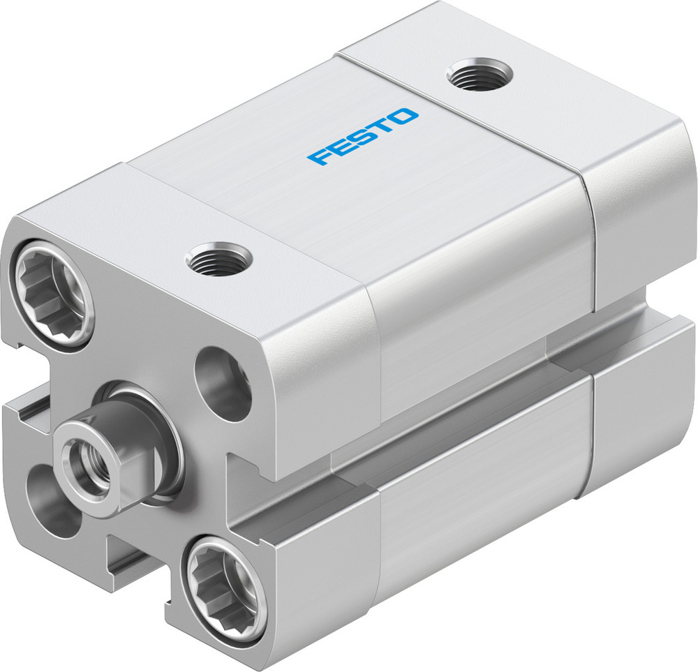Festo Kompaktzylinder 16mm Bohrung 10mm Hub ISO 21287 Doppelt Wirkend - 536227