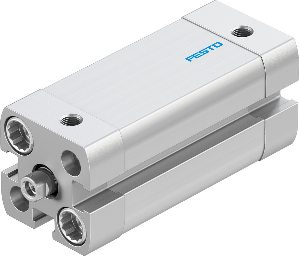 Festo Kompaktzylinder 12mm Bohrung 30mm Hub ISO 21287 Doppelt Wirkend - 536216