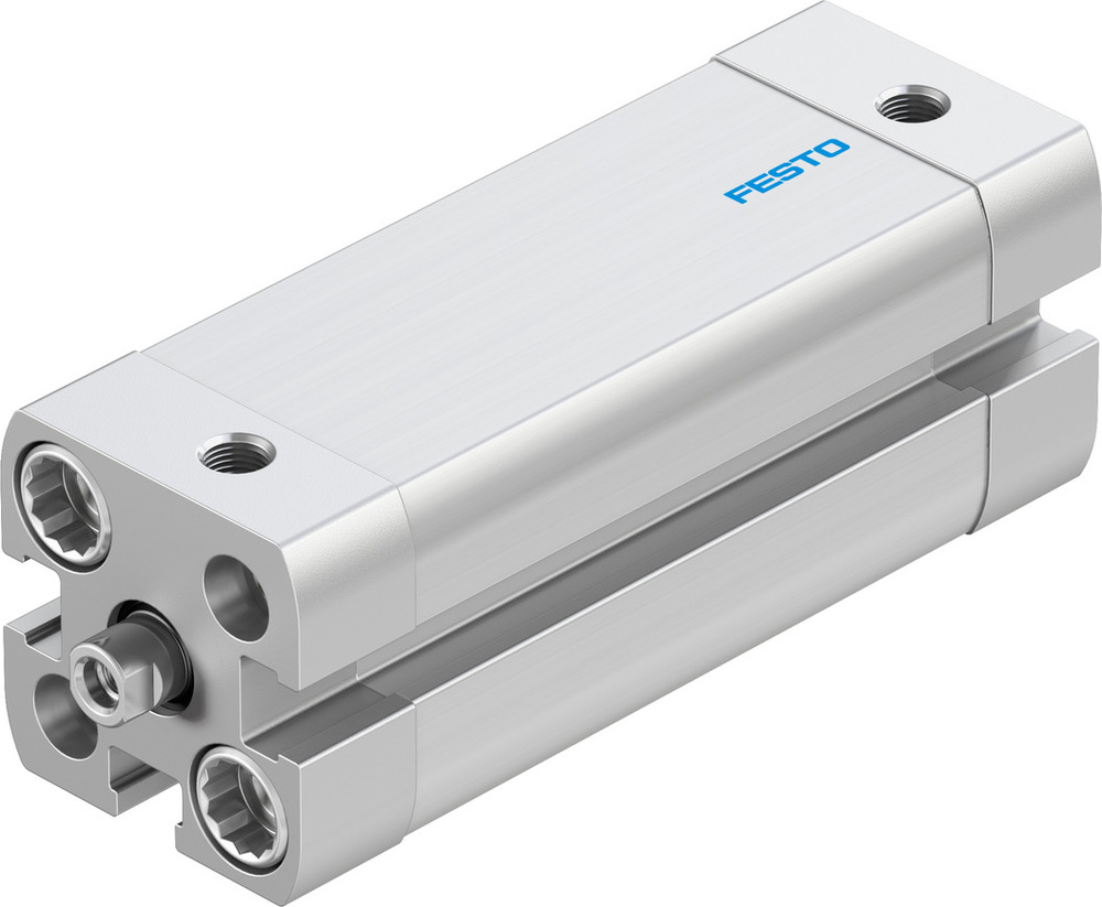 Festo Compacte Cilinder 12mm Boring 40mm Slag ISO 21287 Dubbelwerkend - 536217