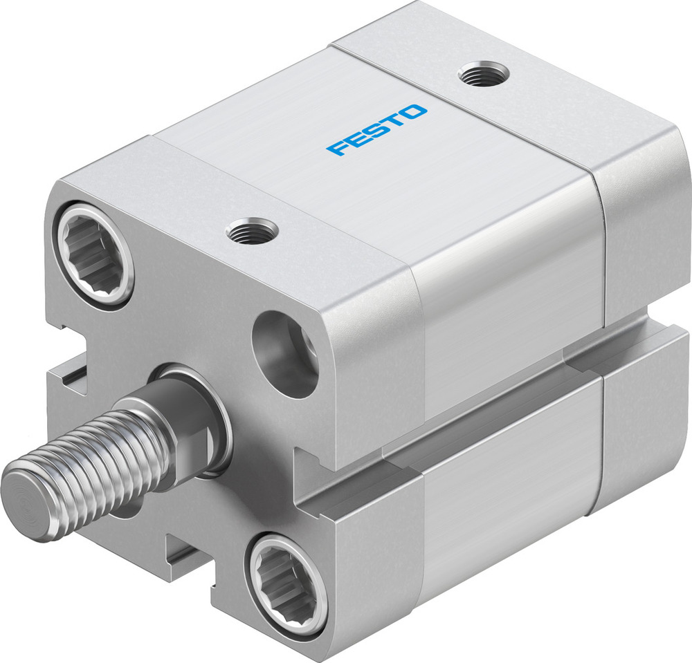 Festo Kompaktzylinder 25mm Bohrung 10mm Hub ISO 21287 Doppelt Wirkend - 536252