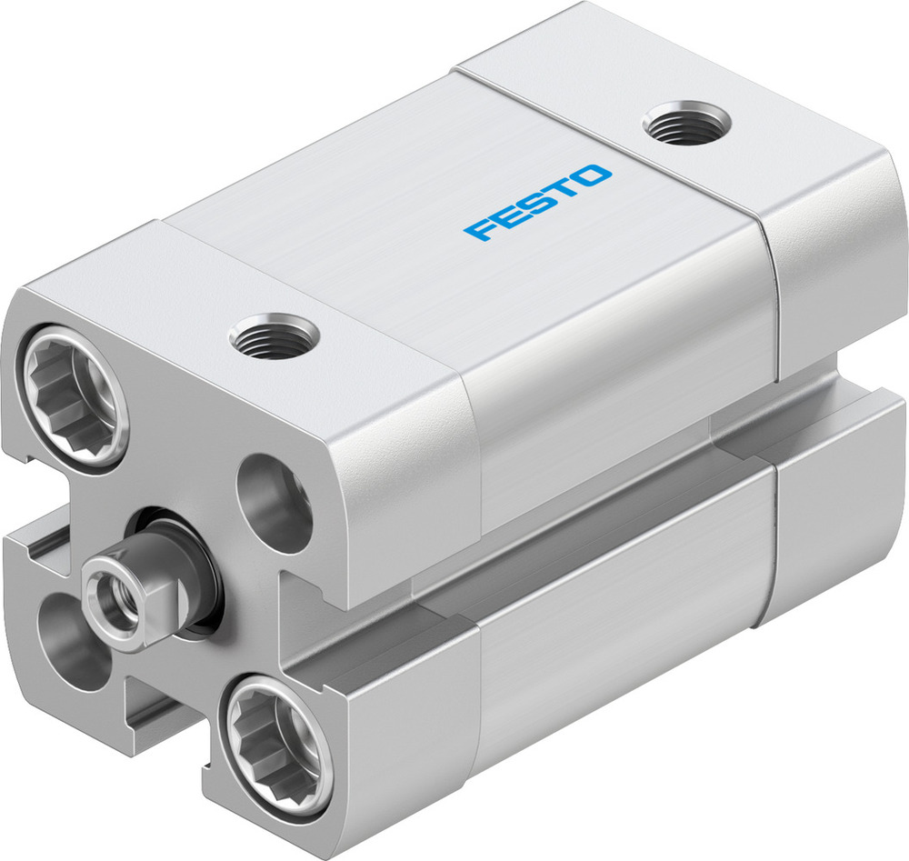 Festo Cilindro Compacto 12mm Diámetro 10mm Carrera ISO 21287 Doble Efecto - 536212
