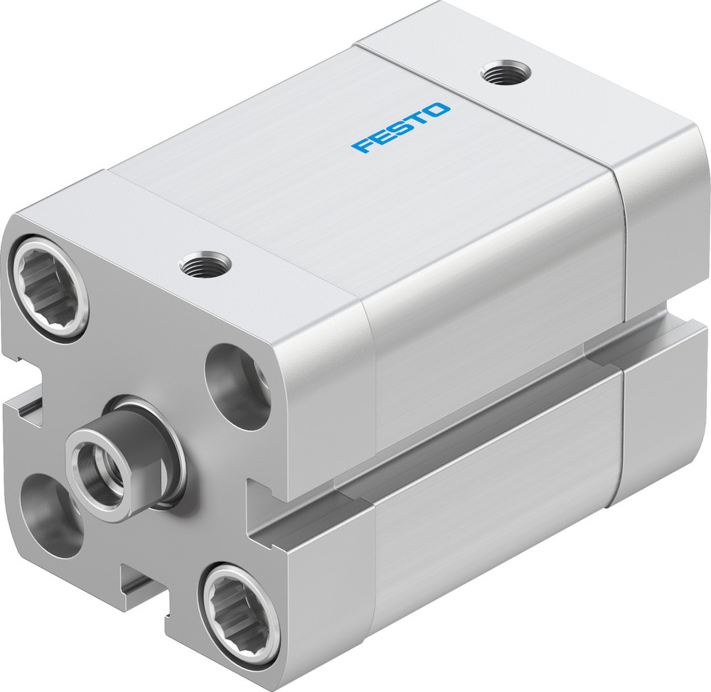 Festo Kompaktzylinder 25mm Bohrung 20mm Hub ISO 21287 Doppelt Wirkend - 536262