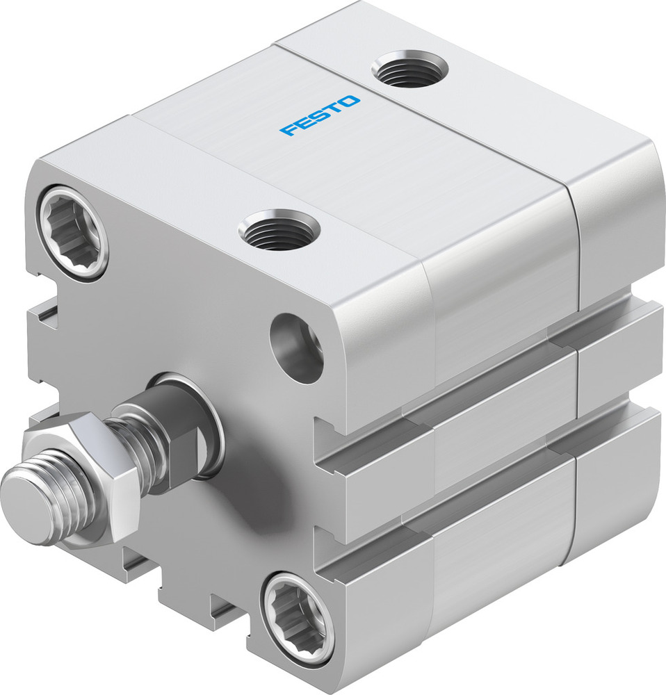 Vérin Compact Festo 40mm Alésage 10mm Course ISO 21287 Double Effet - 536290