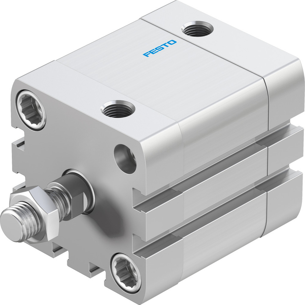 Festo Cilindro Compacto 40mm Diámetro 20mm Carrera ISO 21287 Doble Efecto - 536292