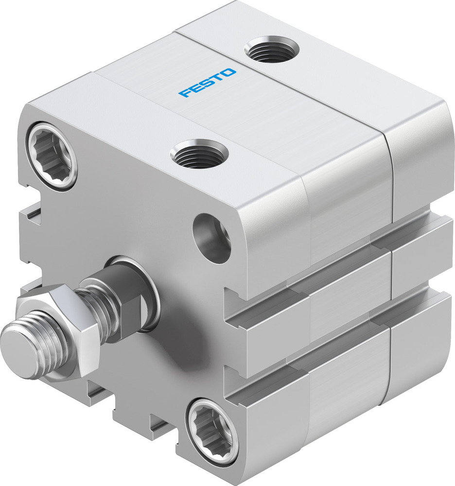 Festo Kompaktzylinder 40mm Bohrung 5mm Hub ISO 21287 Doppelt Wirkend - 536289