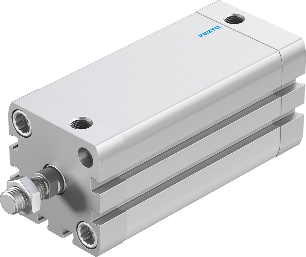 Festo Cilindro Compacto 40mm Diámetro 80mm Carrera ISO 21287 Doble Efecto - 536298