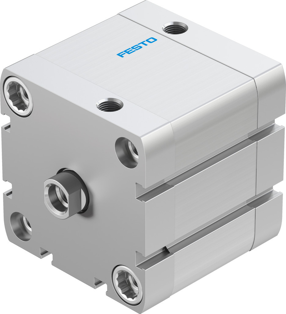 Festo Compact Cylinder 63mm Bore 25mm Stroke ISO 21287 Double Acting - 536345