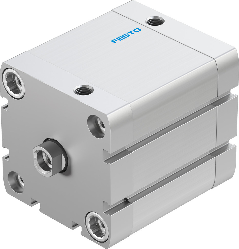 Festo Compact Cylinder 63mm Bore 40mm Stroke ISO 21287 Double Acting - 536347
