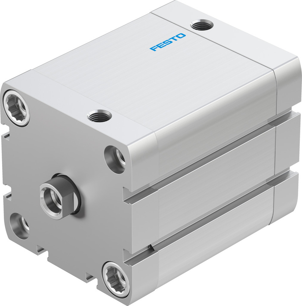 Festo Compacte Cilinder 63mm Boring 50mm Slag ISO 21287 Dubbelwerkend - 536348
