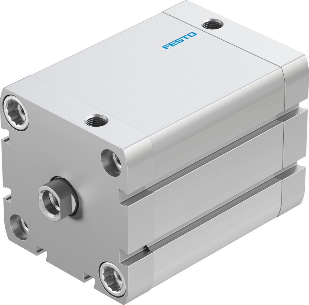 Festo Vérin Compact 63mm Alésage 60mm Course ISO 21287 Double Effet - 536349