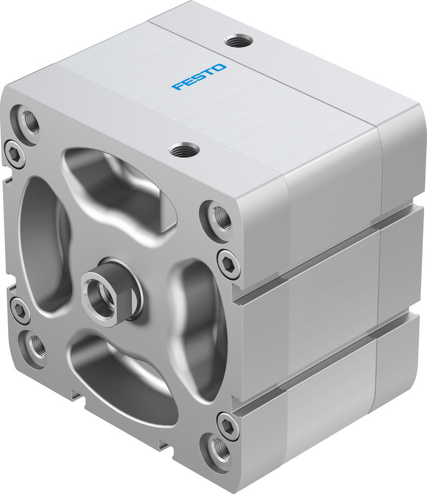 Festo Compacte Cilinder 100mm Boring 20mm Slag ISO 21287 Dubbelwerkend - 536386