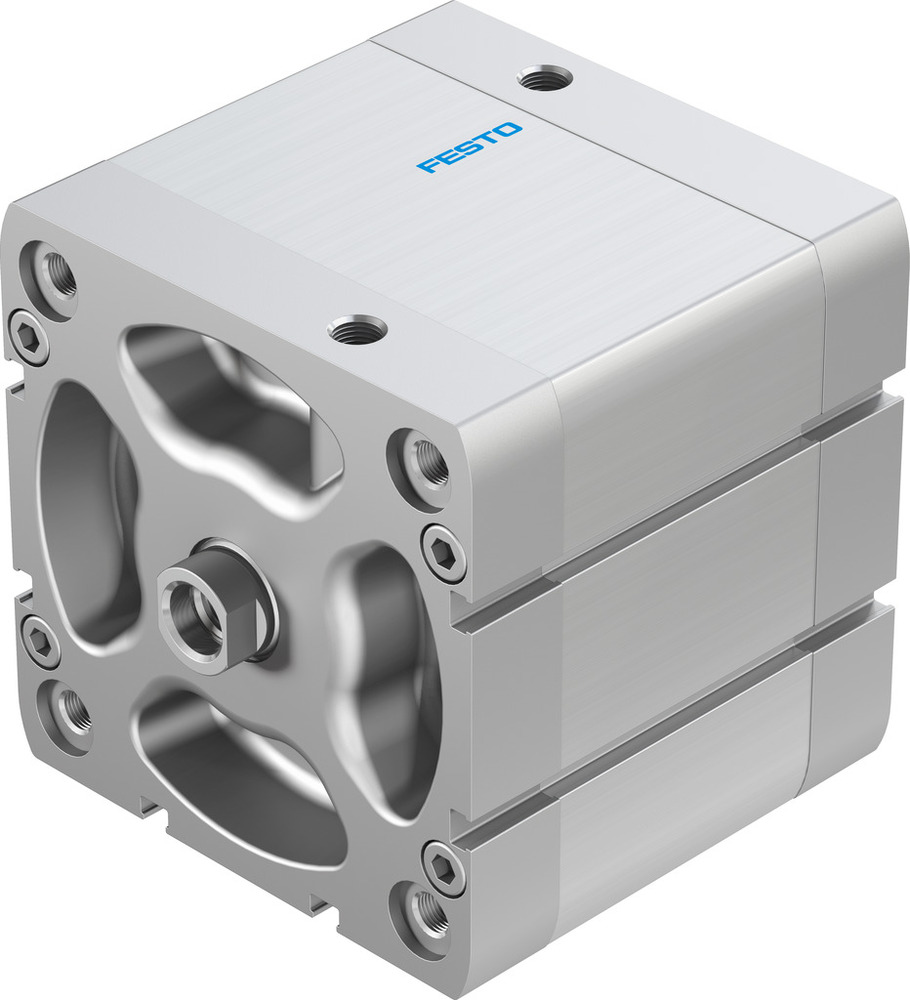 Festo Kompaktzylinder 100mm Bohrung 40mm Hub ISO 21287 Doppelt Wirkend - 536389