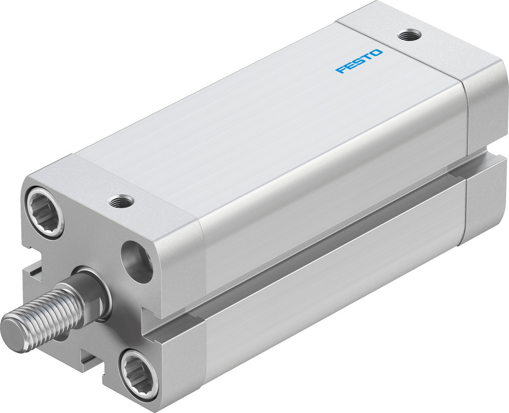 Festo Cilindro Compacto 25mm Diámetro 60mm Carrera ISO 21287 Doble Efecto - 536373