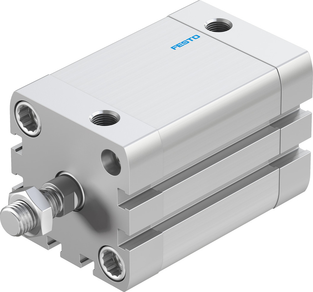 Festo Compacte Cilinder 40mm Boring 40mm Slag ISO 21287 Dubbelwerkend - 572678