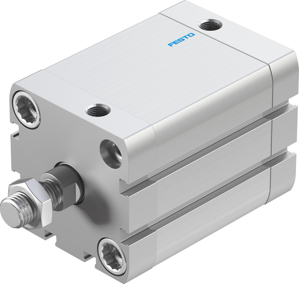 Festo Compacte Cilinder 50mm Boring 50mm Slag ISO 21287 Dubbelwerkend - 572697