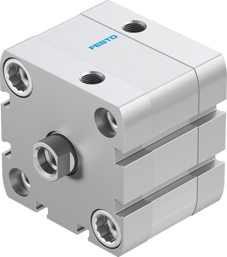 Festo Compact Cylinder 50mm Bore 10mm Stroke ISO 21287 Double Acting - 572682