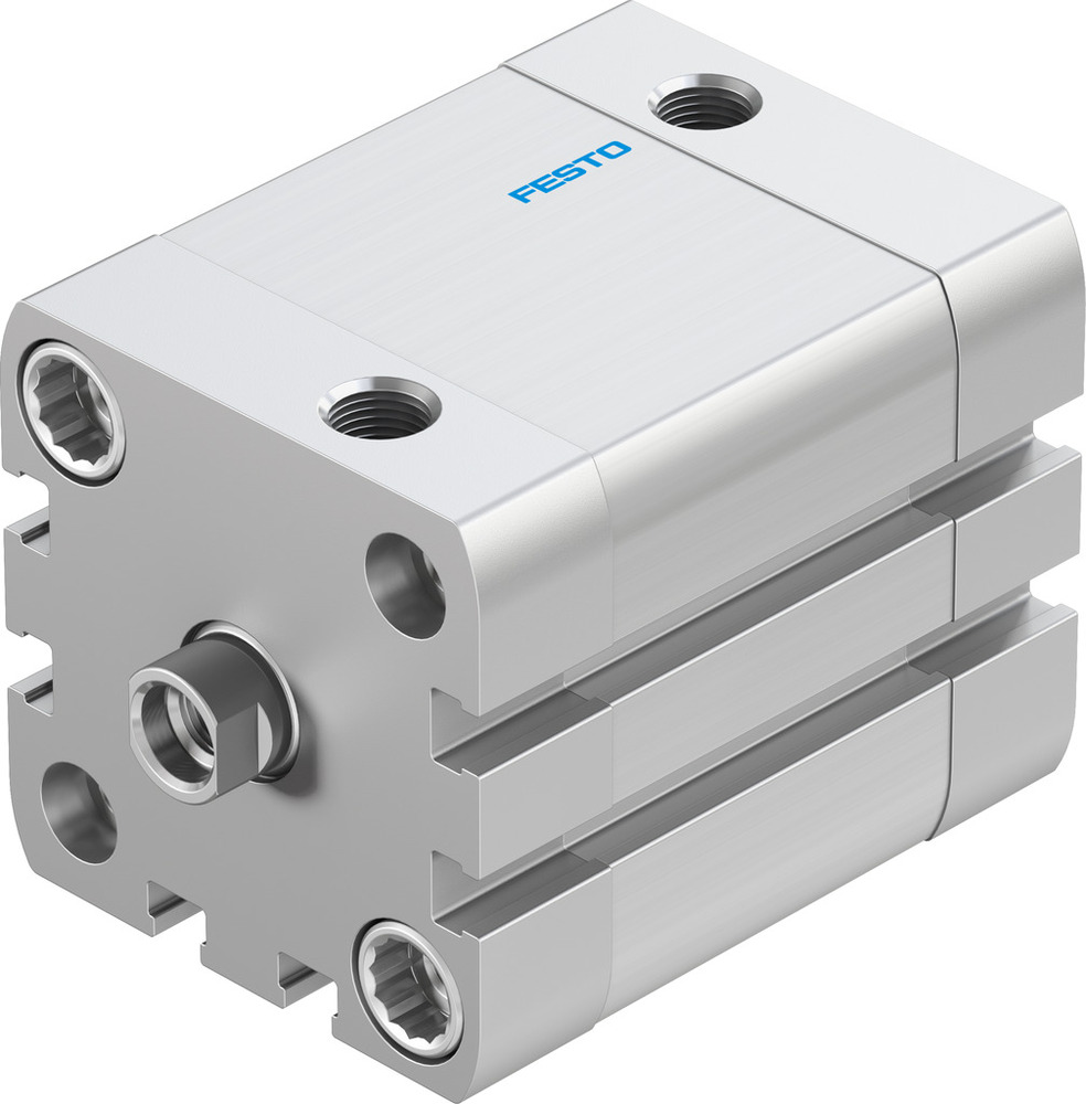 Festo Compact Cylinder 40mm Bore 25mm Stroke ISO 21287 Double Acting - 572667