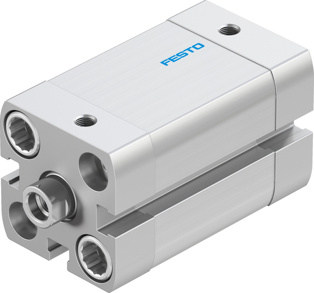 Festo Cilindro Compacto 20mm Diámetro 25mm Carrera ISO 21287 Doble Efecto - 577161