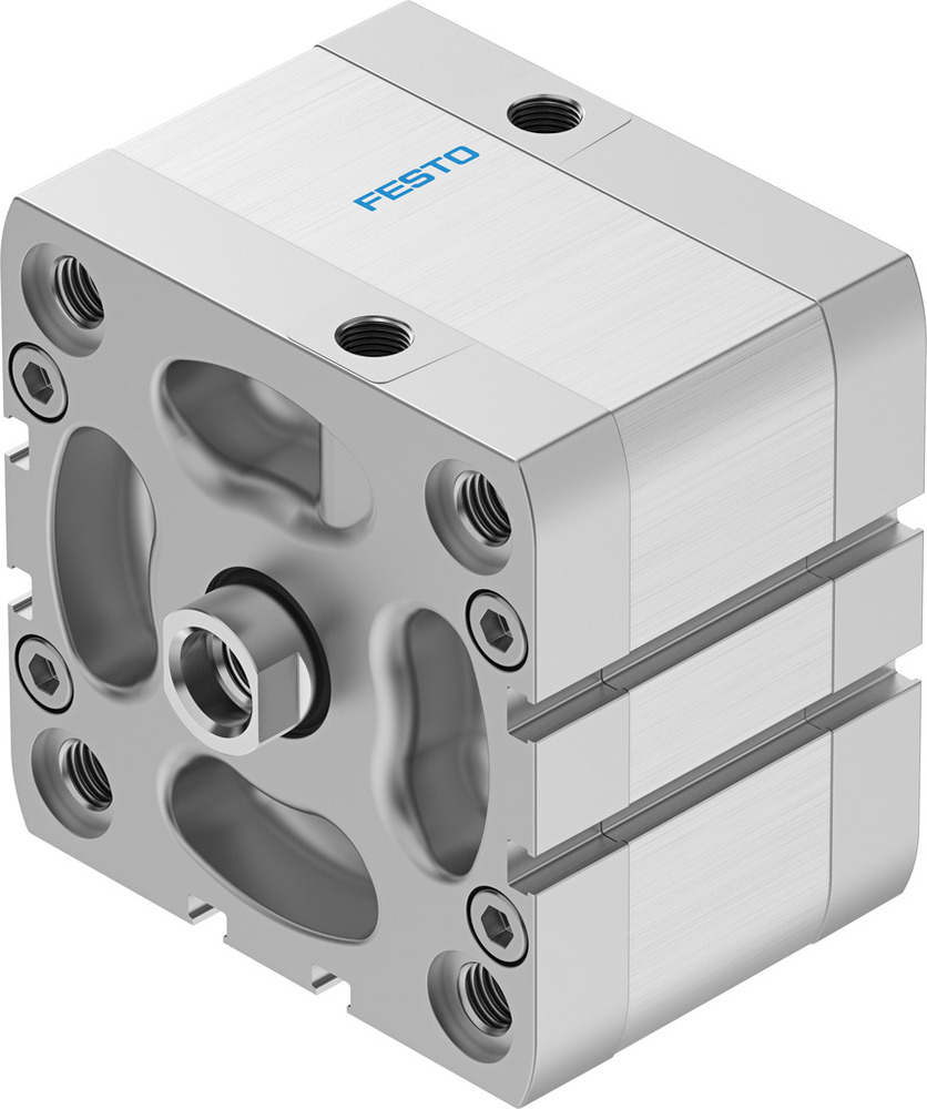 Festo Kompaktzylinder 80mm Bohrung 15mm Hub ISO 21287 Doppelt Wirkend - 572719