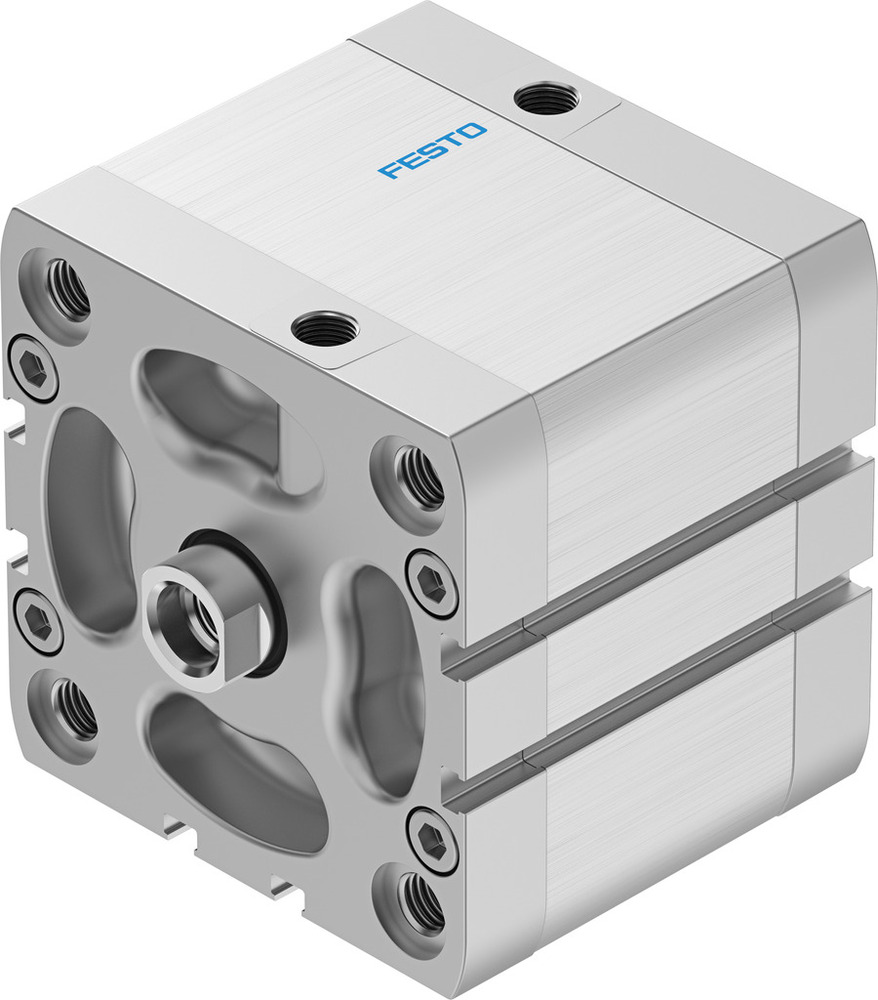 Festo Cilindro Compacto 80mm Diámetro 30mm Carrera ISO 21287 Doble Efecto - 572722