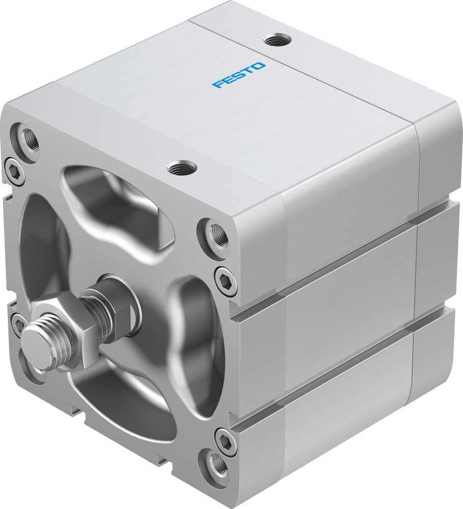 Festo Cilindro Compacto 100mm Diámetro 40mm Carrera ISO 21287 Doble Efecto - 577204
