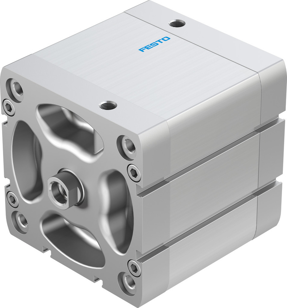 Festo Kompaktzylinder 100mm Bohrung 50mm Hub ISO 21287 Doppelt Wirkend - 577196