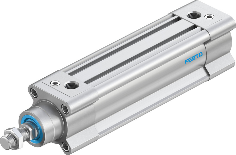Festo Zylinder 40mm Bohrung 100mm Hub ISO 15552 Doppelt Wirkend - 1376660