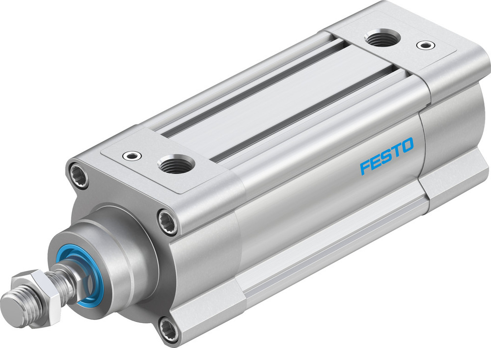 Festo Zylinder 63mm Bohrung 80mm Hub ISO 15552 Doppelt Wirkend - 1383581