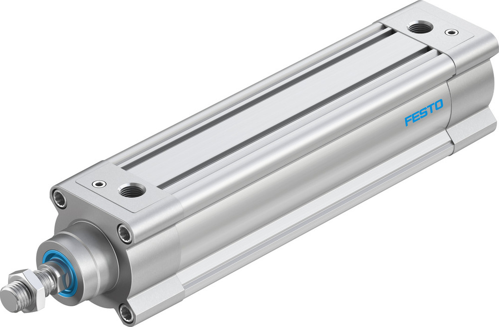 Festo Zylinder 63mm Bohrung 200mm Hub ISO 15552 Doppelt Wirkend - 1383585