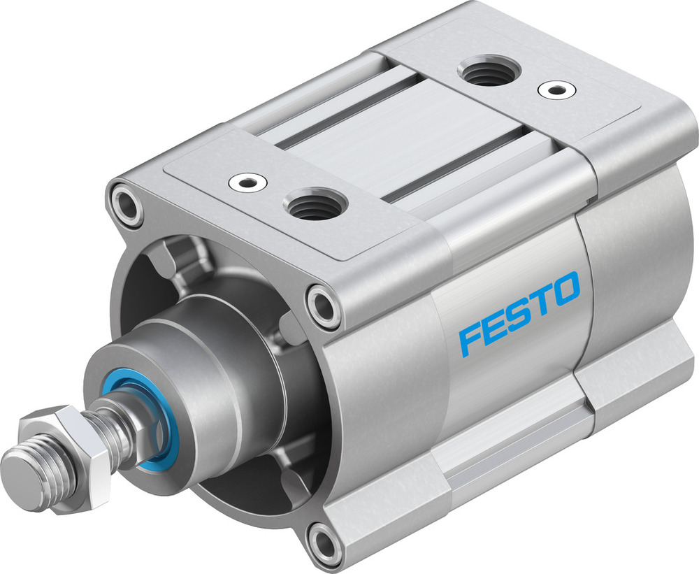 Festo Zylinder 100mm Bohrung 25mm Hub ISO 15552 Doppelt Wirkend - 1384804