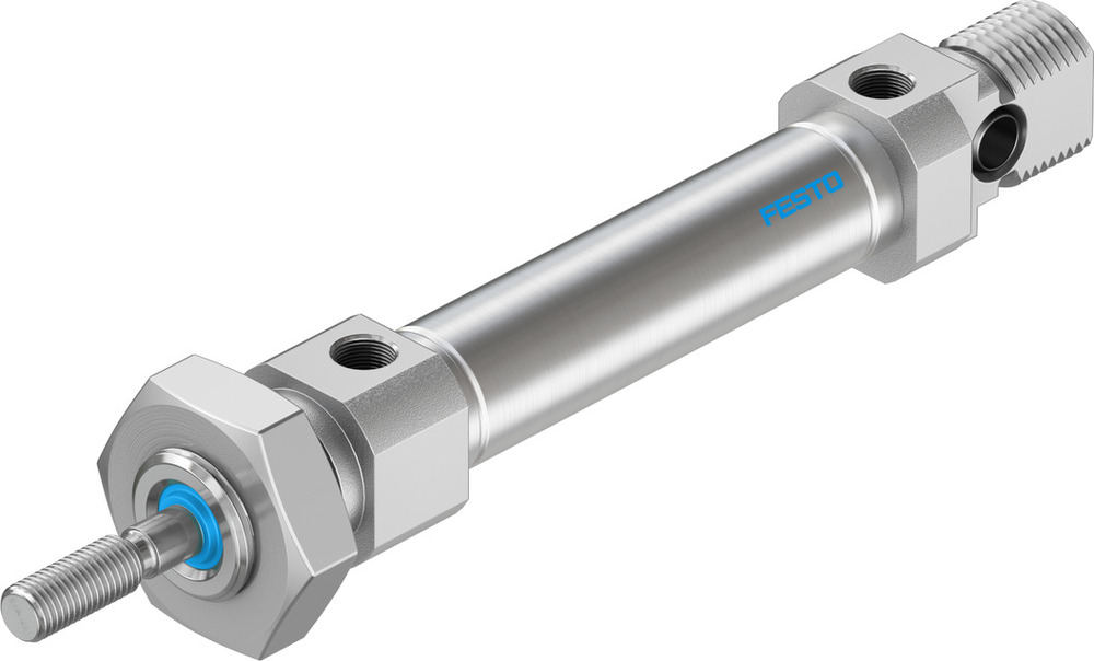 Festo Cilinder 10mm Boring 20mm Slag ISO 6432 Dubbelwerkend - 1908252