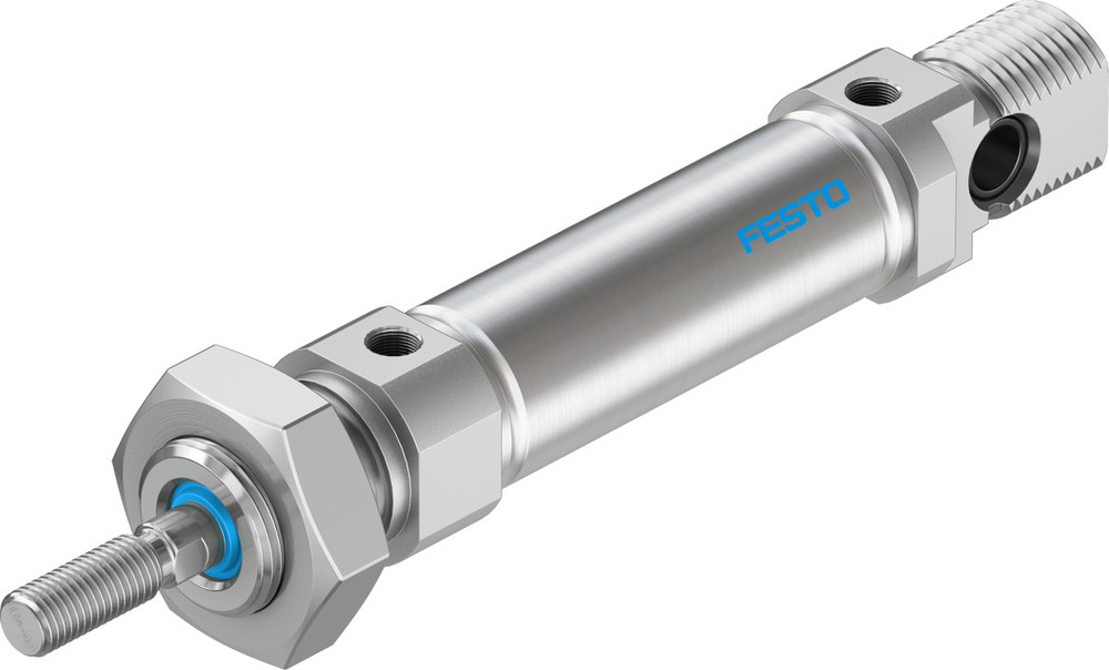 Cilindro Festo 16mm Diámetro 15mm Carrera ISO 6432 Doble Efecto - 1908259