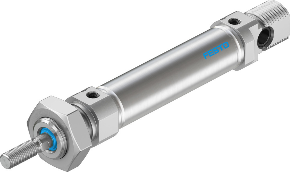 Festo Cylinder 16mm Bore 30mm Stroke ISO 6432 Double Acting - 1908269