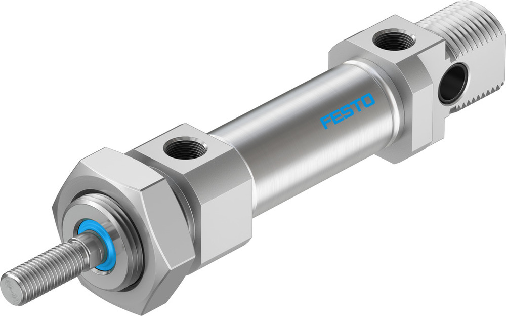 Festo Cilinder 20mm Boring 15mm Slag ISO 6432 Dubbelwerkend - 1908282