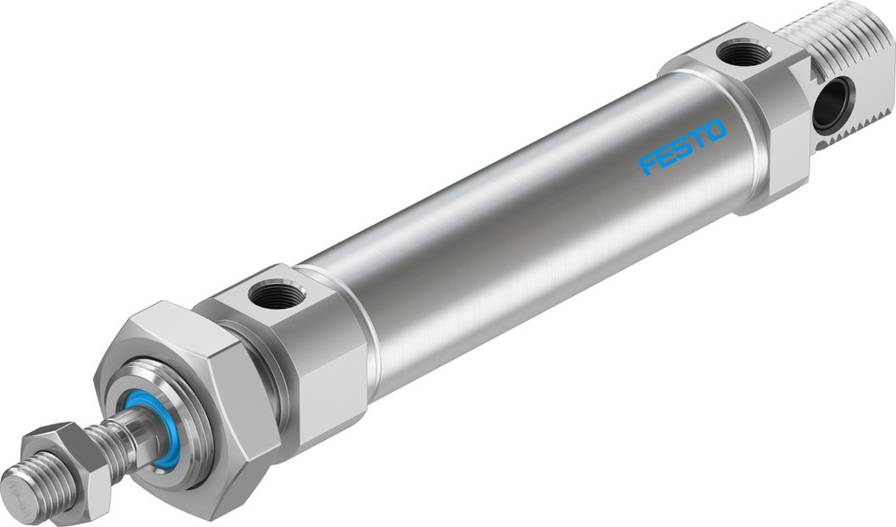 Cilindro Festo 25mm Diámetro 60mm Carrera ISO 6432 Doble Efecto - 1908309