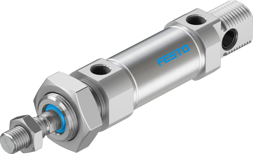 Festo Zylinder 25mm Bohrung 10mm Hub ISO 6432 Doppelt Wirkend - 1908320