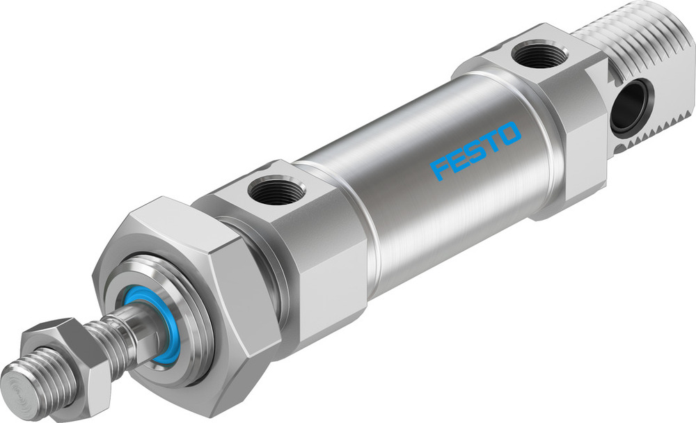 Festo Cylinder 25mm Bore 10mm Stroke ISO 6432 Double Acting - 1908312