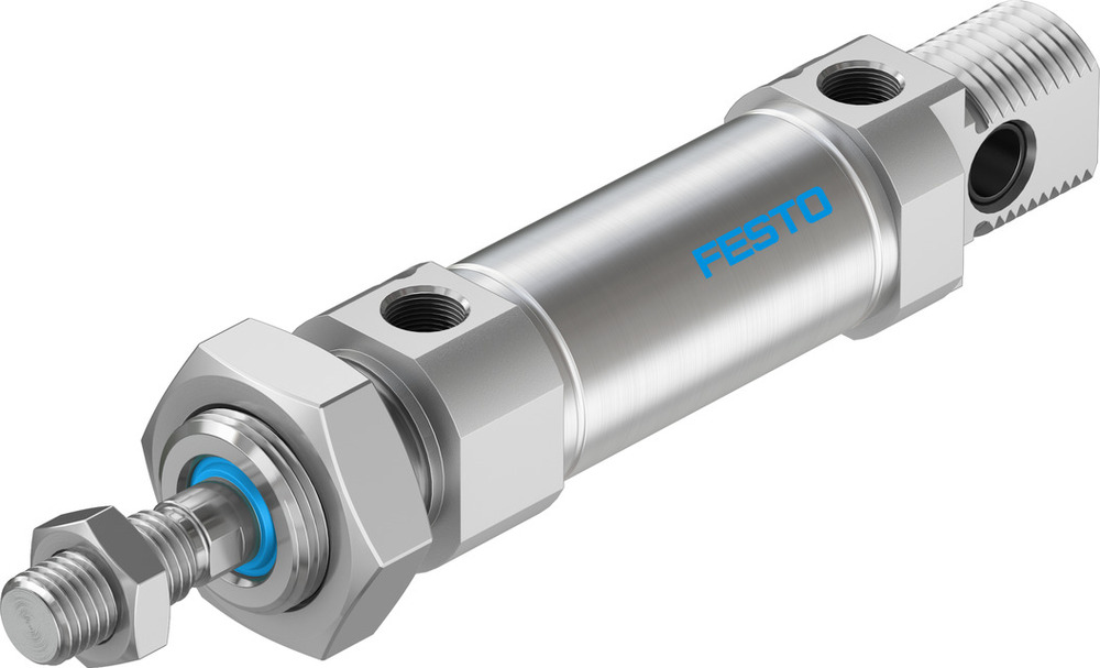 Festo Zylinder 25mm Bohrung 15mm Hub ISO 6432 Doppelt Wirkend - 1908313