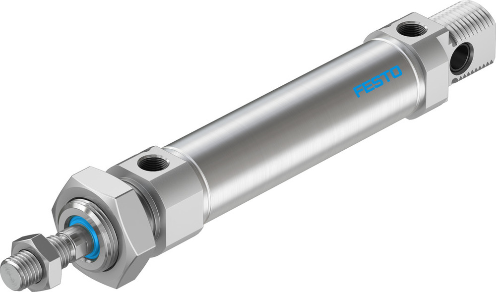 Cilindro Festo 25mm Diámetro 60mm Carrera ISO 6432 Doble Efecto - 1908317