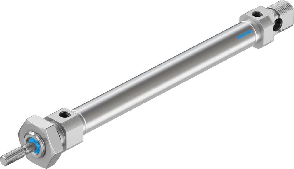 Festo Cilinder 10mm Boring 80mm Slag ISO 6432 Dubbelwerkend - 19187
