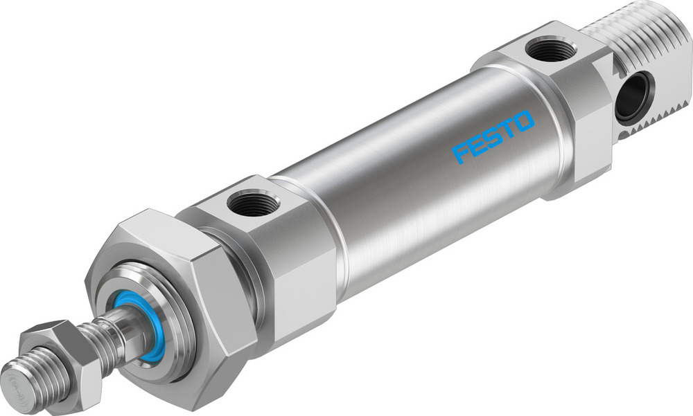 Cylindre Festo 25mm Alésage 25mm Course ISO 6432 Double Effet - 19219