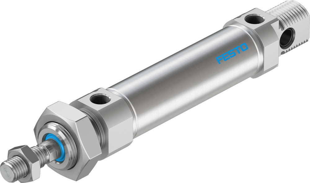 Cilindro Festo 25mm Diámetro 50mm Carrera ISO 6432 Doble Efecto - 19246