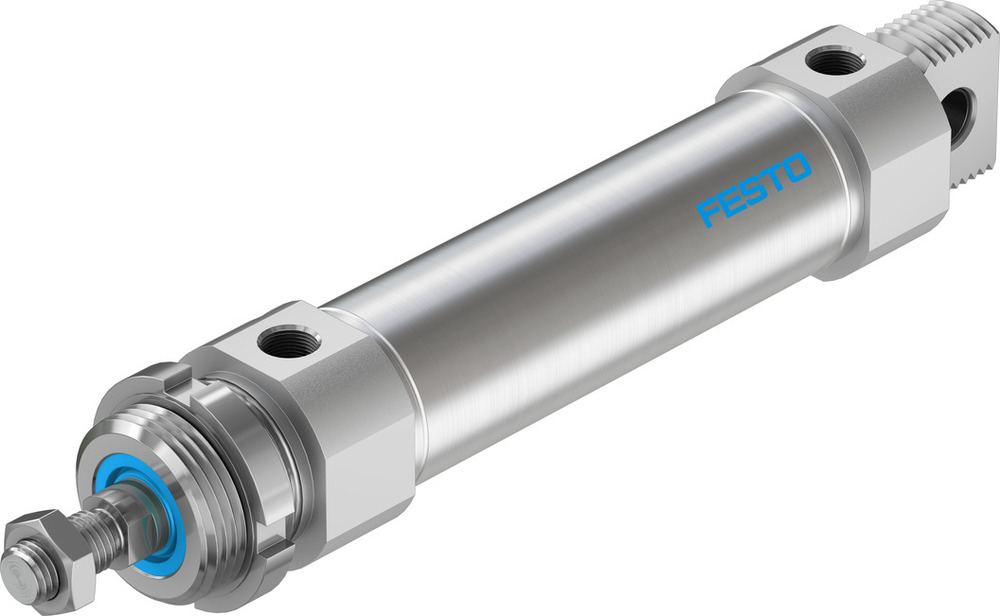 Festo Round Cylinder 40mm Bore 100mm Stroke Double Acting - 196034