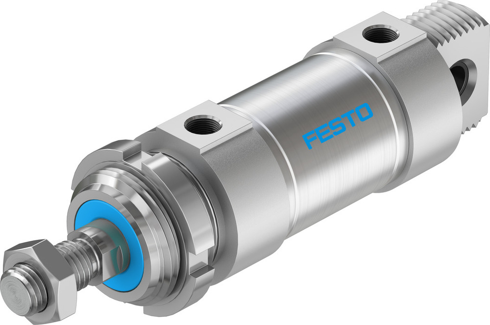 Festo Vérin Cylindrique 50mm Alésage 25mm Course Double Effet - 196040