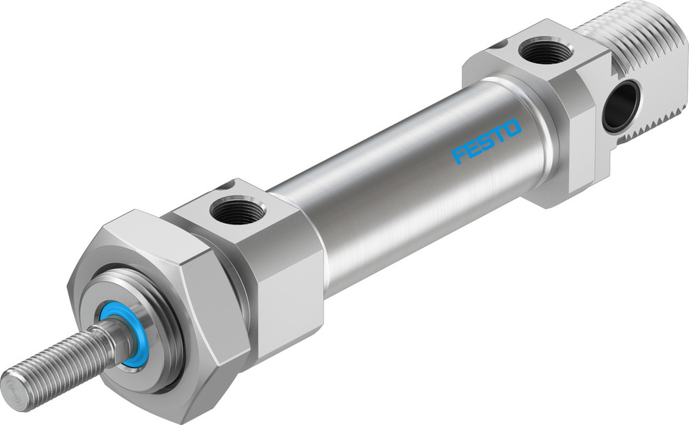Festo Zylinder 20mm Bohrung 25mm Hub ISO 6432 Doppelt Wirkend - 33974