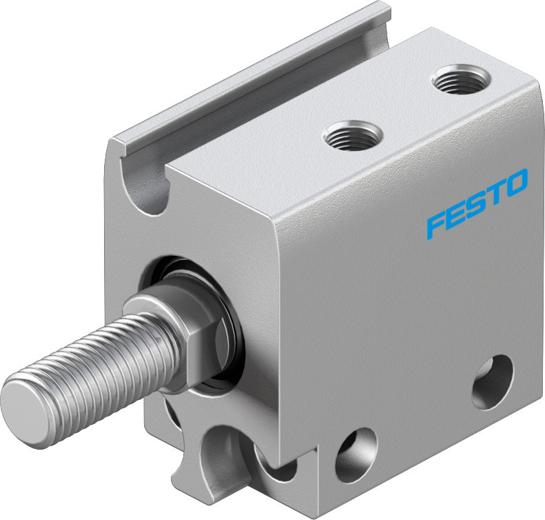 Festo Kompaktzylinder 10mm Bohrung 5mm Hub Doppelt Wirkend - 8080589