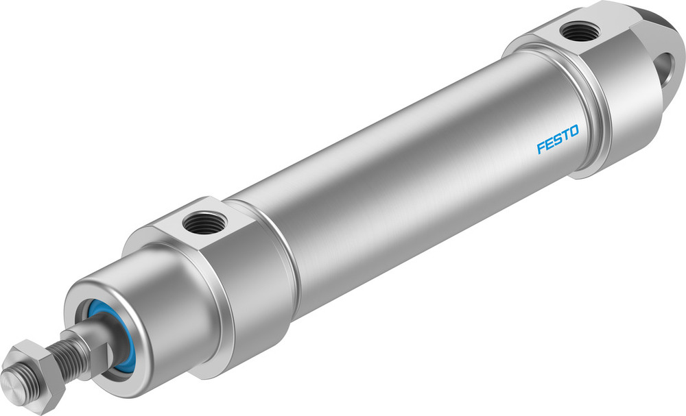 Festo Vérin Cylindrique 40mm Alésage 40mm Course Double Effet - 8073987